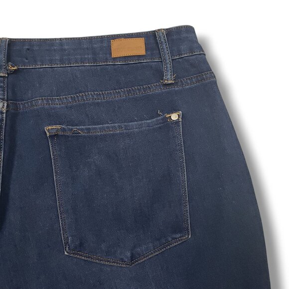 Judy Blue Skinny Fit Jeans Womens 20W High Rise Dark Wash - Picture 8 of 12